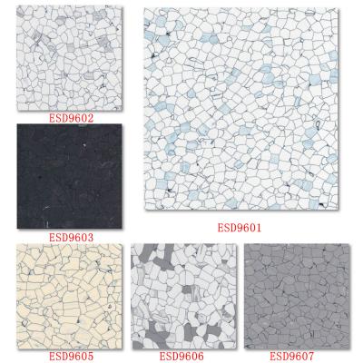 China Cleanroom / Operation Room / Pharmacy Vinyl Floor Tiles Roll Commercial ESD PVC Floor en venta