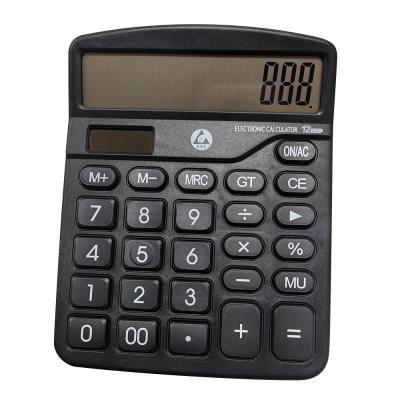 China Black ESD Calculator Dust Free 12 Digits Cleanroom Office Anti Static Calculator for sale