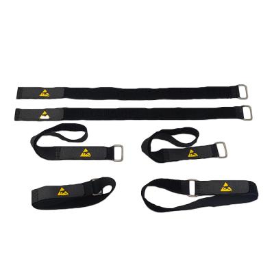 China Nylon ESD Anti Static Strap Electronic Product Reverse Buckle Strap for sale