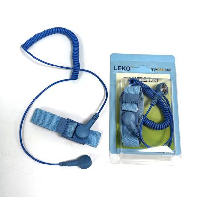 中国 1.8M ESD Antistatic PVC Double Headed Buckle Wrist Strap For Antistatic Area Workshop Use 販売のため