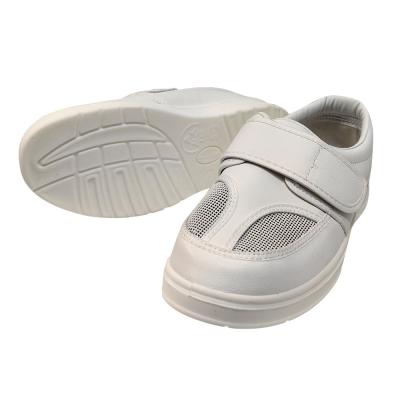 China Cleanroom Anti-Static Breathable Mesh Dust Free PU Sole Shoes for sale