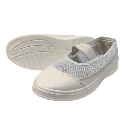 China Safety Elastic Open Back Type ESD Antistatic Cleanoom Mesh Shoes for Industrial Workwear for sale