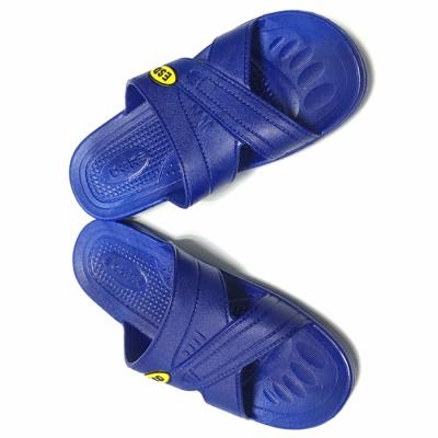 China SPU Material ESD Slipper ESD Logo Inserted ESD Safety Footwear Class 100 for sale