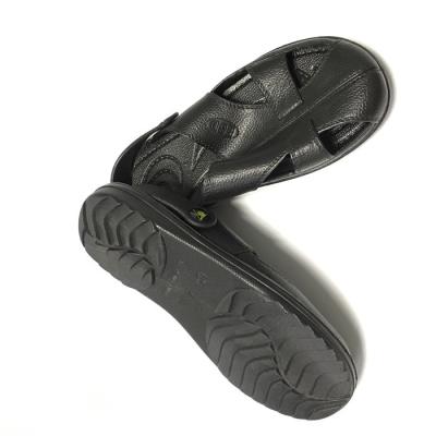 Cina Tomaia sicura dello SPU di Toe Protected Blue Black White del sandalo delle scarpe che tende a dissipare statiche in vendita