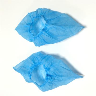 China PP Cleanroom Consumables Disposable Non Woven Shoe Cover 25GSM 30GSM 35GSM for sale