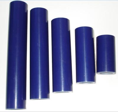 China Cleanroom PE Sticky Rollers Floor Cleaner Adhesive Lint Roller PE Material for sale