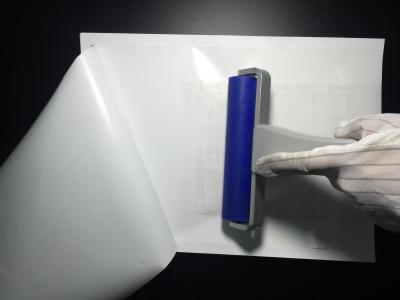 China Almofada favorável ao meio ambiente do RCI da esteira pegajosa da sala de limpeza para o rolo da mão do silicone à venda