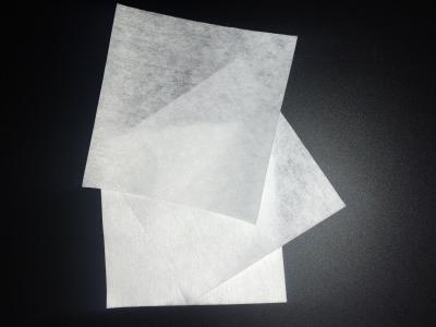 China White Cleanroom Lint Free Cloth 55% Cellulose 45% Polyester Blend Knife Cut for sale