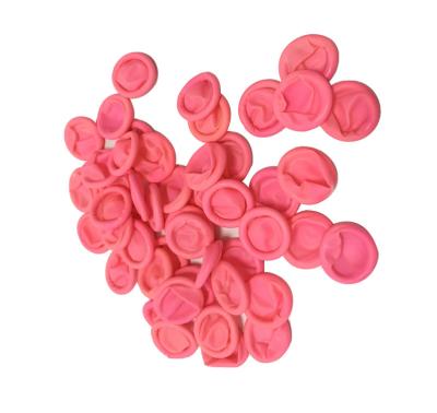 중국 순응한 핑크색 반대 정전 핑거 간이침대 반대 정전기 장갑 10 엄청난 ROHS 판매용