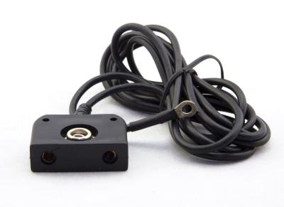 China Black ESD Grounding Cord For Dual Operator Wrist Strap Ring Grounding Terminal for sale