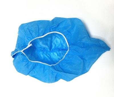 China Anti Slip / Anti Skid PP Disposable Shoe Covers Blue 30GSM 35GSM 40GSM for sale