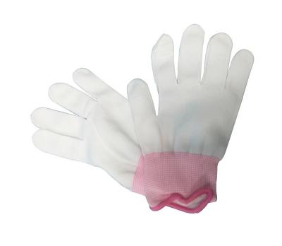 China Seamless Polyester Liner Anti Static Gloves , Electrostatic Discharge Gloves for sale