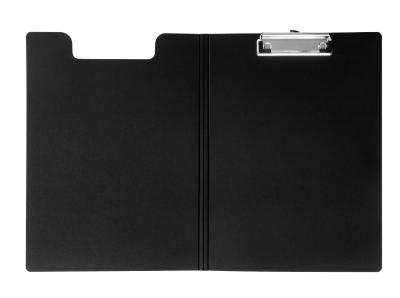 China A4 ESD Office Supplies ESD Safe Vertical Foldover Clip Board Black Color for sale