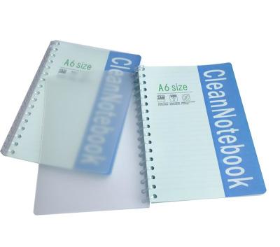 China Custom Cleanroom Paper Notebook ESD Safe Spiral Ruled Line Could Custom Graph Line for sale