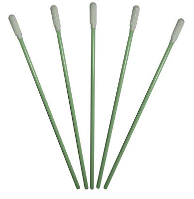 China Microelectronics Lint Free Foam Swabs Polyester Sealed Tip Knitted Head Material for sale