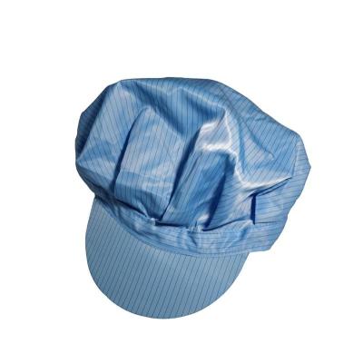 China White Blue Yellow Anti Static Esd Cap Dustless Polyester Fabric Size S / M / L / Xl for sale