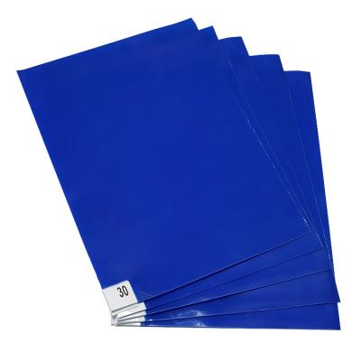 中国 Tapetesの青い多層の付着力の粘着性があるドア・マットのサイズ36