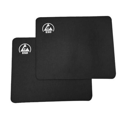 China Black Cleanroom Use Anti Static Esd Mouse Pad Square Type for sale