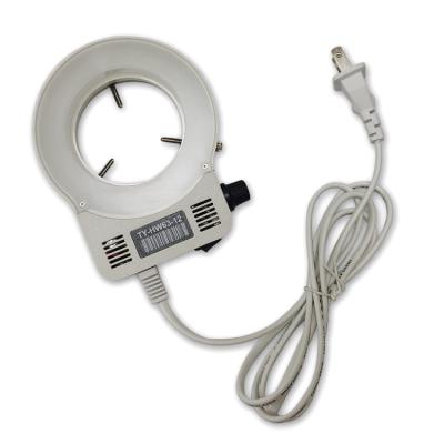 China White ESD LED Microscope Ring Light For Stereo Microscope for sale
