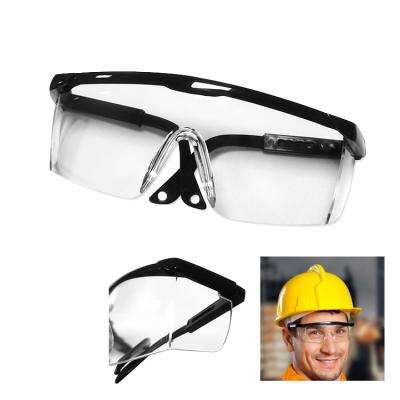 China ESD Safety Clear Eye Protective Glasses Anti Scratch UV400 Vented for sale