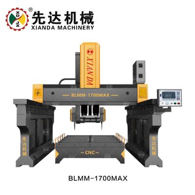 China Dual Beam Bridge Type Cutting Milling Machine 3 Axis Cnc System for sale