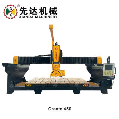 China Automatic AC 5 Axis Bridge Cutting Machine For Stone Cutting And Processing for sale