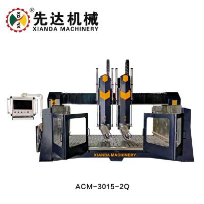 China High Precision 4 Axis Arc Slab Column Carving Machine for sale