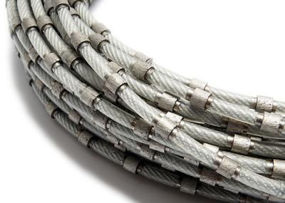 China Cortando o reforço da pedra 8.8mm Diamond Wire Cutting Rope Plastic à venda