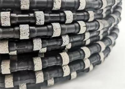 China Cutting Stone 11.5mm Granite Diamond Wire Saw Granite Quarrying Tools for sale