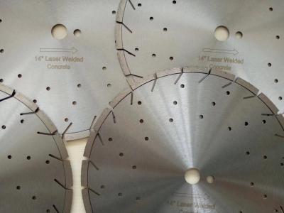 China 350mm Groot Diamond Saw Blades For Reinforced Concreet Knipsel Te koop