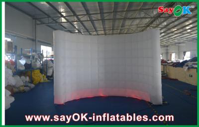 China Inflatable Photo Booth Rental Family Use Long Inflatable LED Environment Concerned Club Use for sale