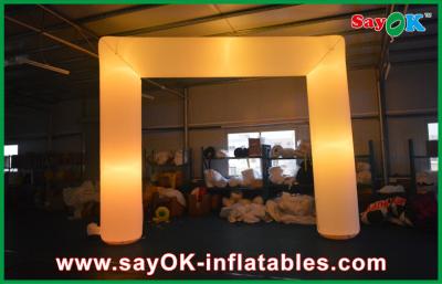 China Halloween Inflatable Arch Customized Square Inflatable Finish Line Arch For Party / Wedding for sale