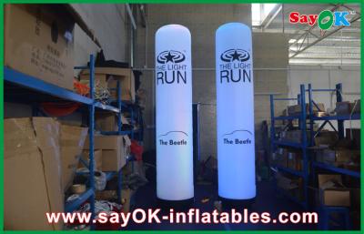 China Da decoração inflável reta da iluminação do partido tubo inflável para exterior à venda