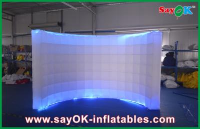China Iluminação durável parede leve inflável curvada do ar da decoração do Natal à venda