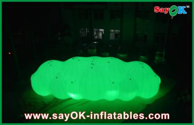 China 12m Long Giant Inflatable Balloon LED Helium Cloud With With 0.2mm PVC For Event for sale