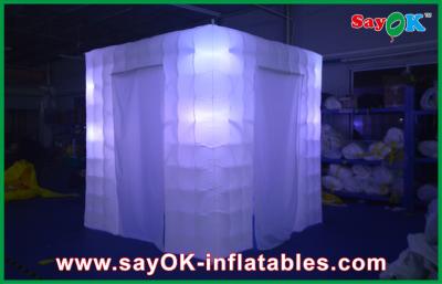 China Wedding Photo Booth Hire Led Frame Party Inflatable Photo Booth Inflatable Advertising Products for sale