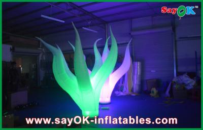 China Led Durable Inflatable Lighting Decoration 3m Attractive On Floor for sale