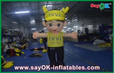 China Inflatable Yard Decorations Events Party Moving Inflatable Cartoon Characters With Oxford Cloth for sale