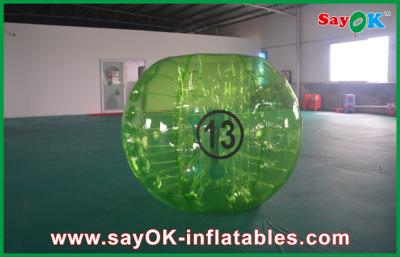 China Inflatable Backyard Games Adults 1.5m Clear Bubble Ball Soccer TPU Eco - Friendly For Rental for sale