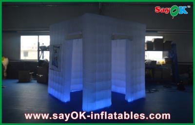 China Inflatable Photo Booth Rental Digital Portable Inflatable Photo Booth , 2 Doors Big Photo Booth Shell for sale