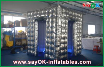 China Inflatable Photo Booth Hire Customized Cool Clap Digital Photo Booth Inflatable With Two Doors for sale