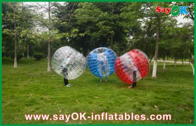 China juegos inflables gigantes de los deportes del 1.8m, bola de parachoques inflable del compinche en venta