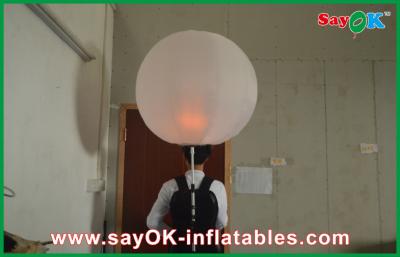 China Customized Led Inflatable Backpack Balloon Tripod Ball for Advertisement for sale