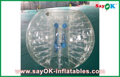 China Inflatable Garden Games Customize TPU Body Zorbing Ball Inflatable Soccer Balls 1.5m Printing for sale