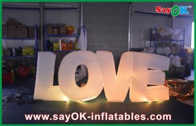 China Giant Letter Lighted Love Sign Number For Advertisement / Party for sale