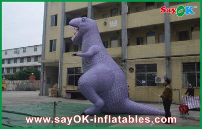 China Blow Up Cartoon Characters Custom Animal Dinosaur Inflatable Cartoon Characters Model / Figure /  For Advertisement for sale