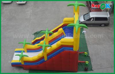 China Corrediça dobro da corrediça inflável comercial exterior gigante do leão-de-chácara 5 x 8 à venda