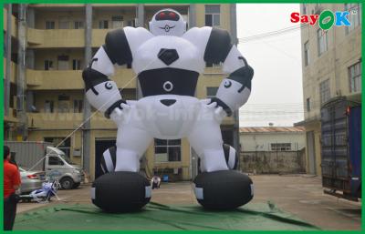 China Oxford Cloth Custom Inflatable Products Inflatable Robot For Outside Advertising for sale