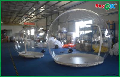China Clear Inflatable Tent Pvc Tarpaulin Lawn Party Tent Inflatable Car Cover Logo Printing for sale