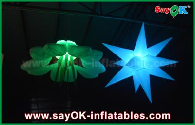 China Giant Flower Wedding Inflatable Lighting Decoration Light Ball Inflatable Balloon for sale